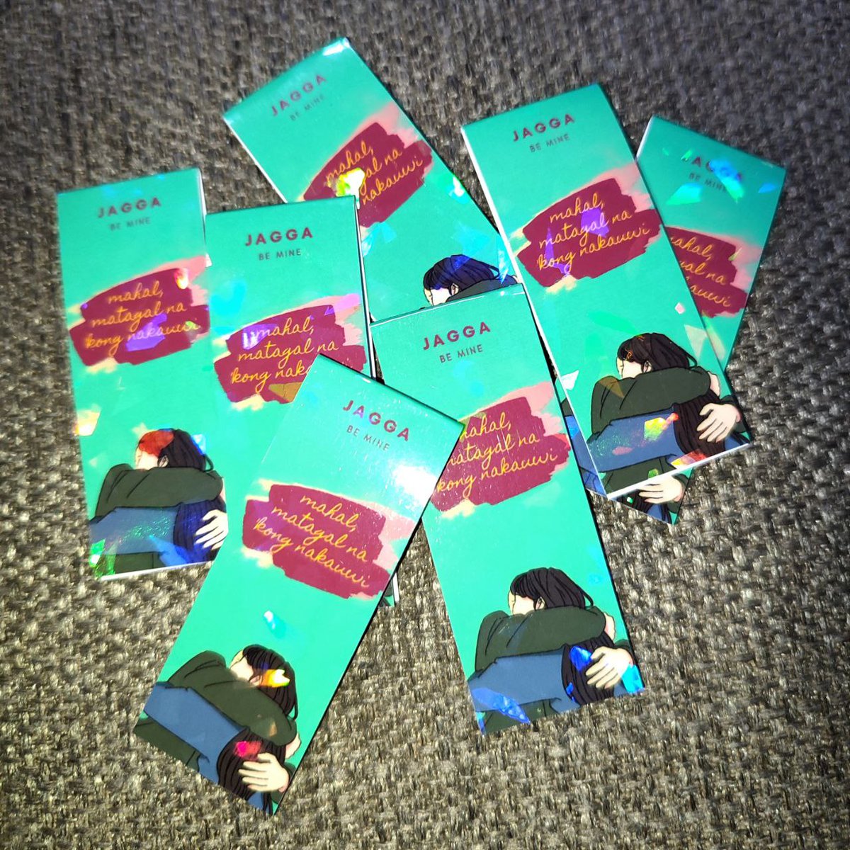 eaJimarayo's tweet photo. We've been wanting to go to @___jagga 's booksigning to give these away as fan support but sh*t este life happens. 😂

Sa susunod na bs na lang? Su4th sana e. 😭
Anyway, congratulations madaaaaam! https://t.co/BW9lpFkycn