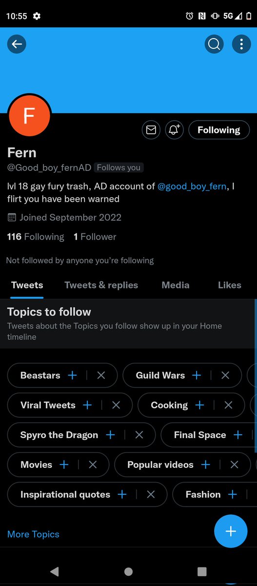 I made a new account please go follow there