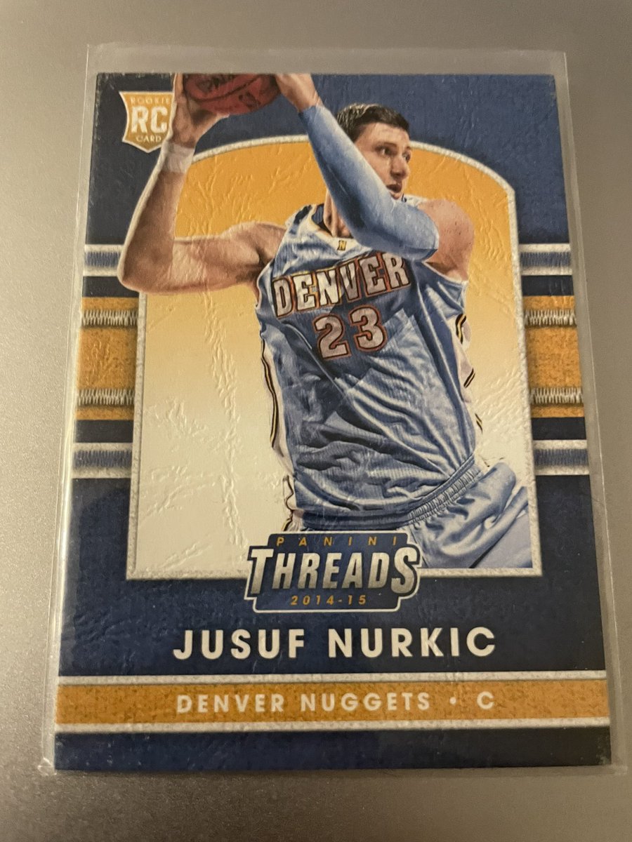 Jusuf nurkic threads leather RC $2

#cheapCards #cheapNuggets #cheapTrailblazers https://t.co/XuhrvmX2gA