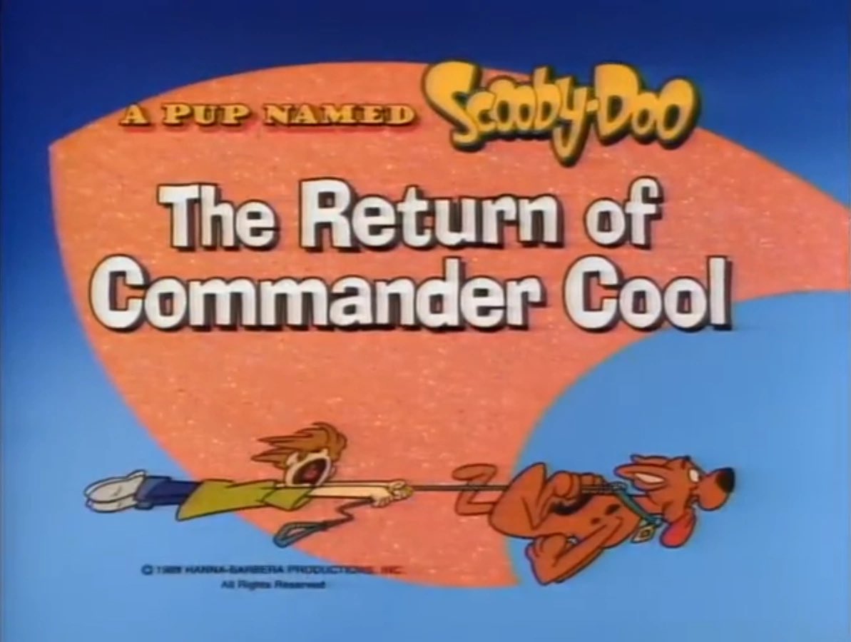 ScoobyandCam's tweet photo. Happy 33rd Anniversary to “The Return of Commander Cool”. This is episode 2, season 2 of “A Pup Named Scooby-Doo”. This episode aired on September 16th, 1989 on ABC.

#ScoobyDoo #APupNamedScoobyDoo #Fred #Velma #Shaggy #Daphne #MellowMutt #CommanderCool https://t.co/4sVZtAOLEf