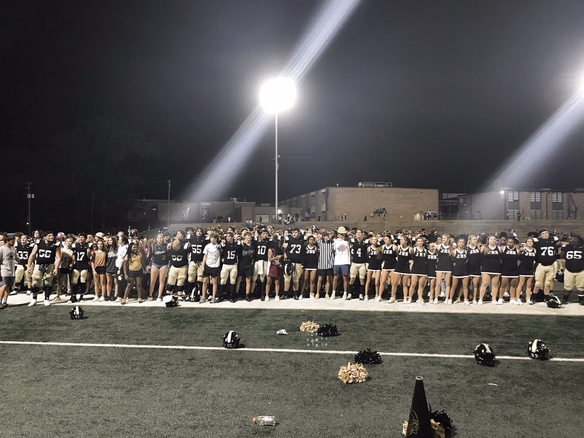 jaspervikes's tweet photo. You can wrap this one in Black and Gold as the Vikes take tonight’s contest over Wenonah 45-7. We are off next Friday, but will host Hayden for Homecoming on September 30th . #JasperVsWenonah https://t.co/7IMIslXwmy