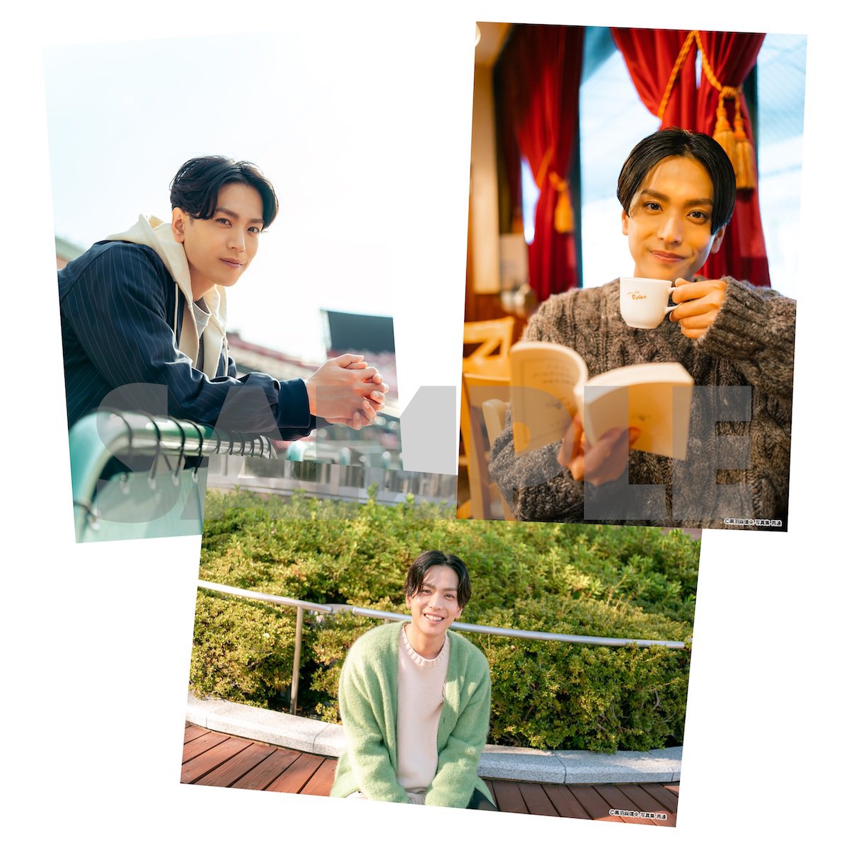 『#黒羽麻璃央 写真集 再逢』
VVSTORS限定SET&amp;特典付き予約販売！

📚販売内容
①写真集＋アクリルピクチャースタンドSET
②L判ブロマイド(全3種ランダム)特典付

🎉VVSTORESご購入者の中から
抽選で10名様に【黒羽さん直筆のサイン本】があたります✨

🗓10/12(水)23:59〆切
villagevanguard.stores.jp/?category_id=6…