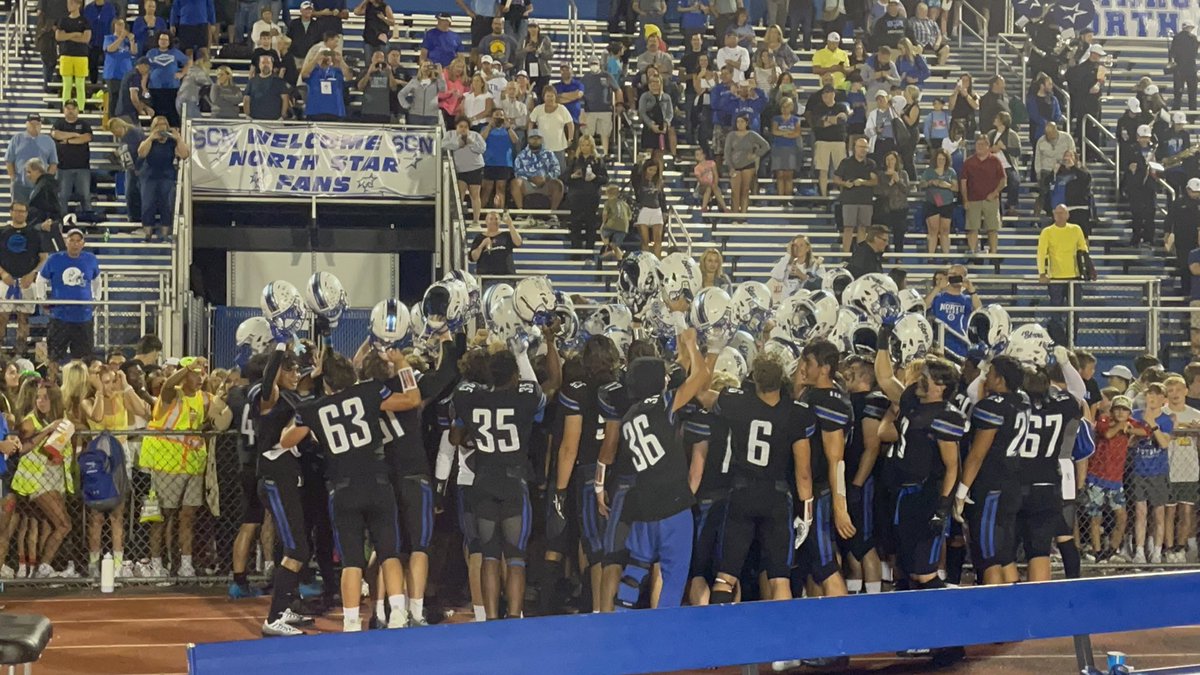 🏈Final⭐️
<a href="/SCNFBOFFICIAL/">Official North Star Football Account</a>-22
Wheaton North-21
Senior Night WIN!!!!