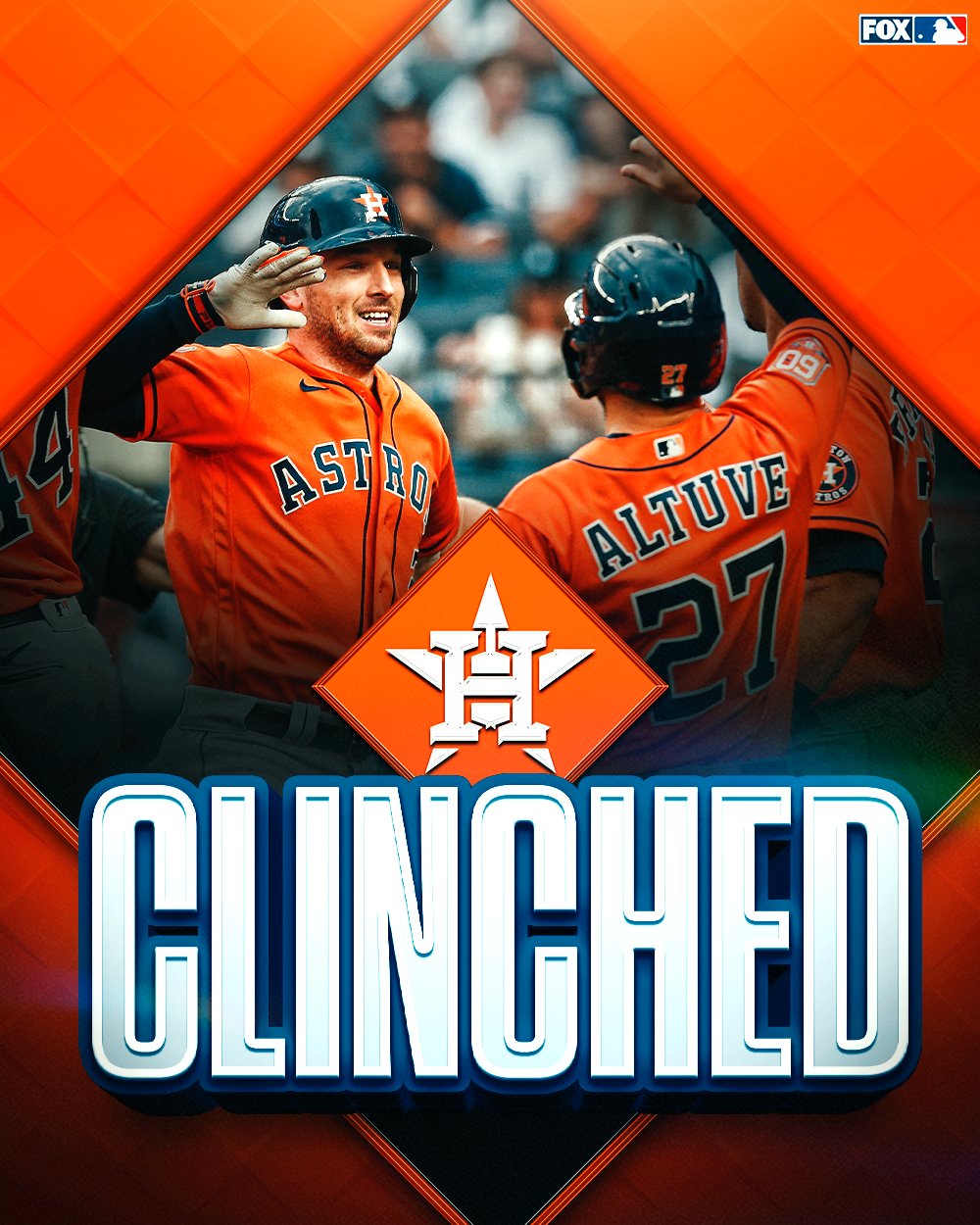 FOX Sports: MLB on X: The Houston Astros have punched their