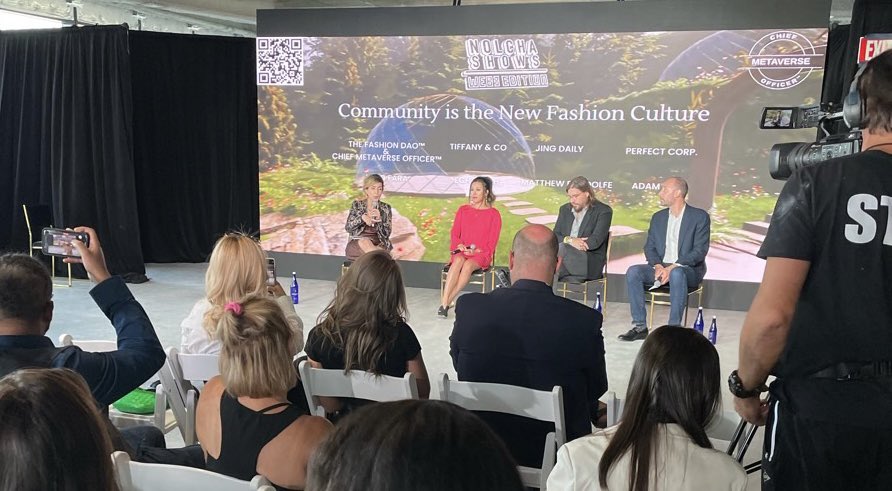 <a href="/Nolcha/">nolcha</a> Shows: NYFW #Web3 Edition 
NEW YORK FASHION WEEK at  #worldtradecenter

Thank you  <a href="/NicoFara/">Nico Malfara (he/him)</a> <a href="/Mattapause/">Matthew Pandolfe</a>  <a href="/echomah/">Echo Mah</a>
<a href="/NolchaShows/">NOLCHA</a> for an amazing discussion on #Community, the New #fashion &amp; #beauty culture.