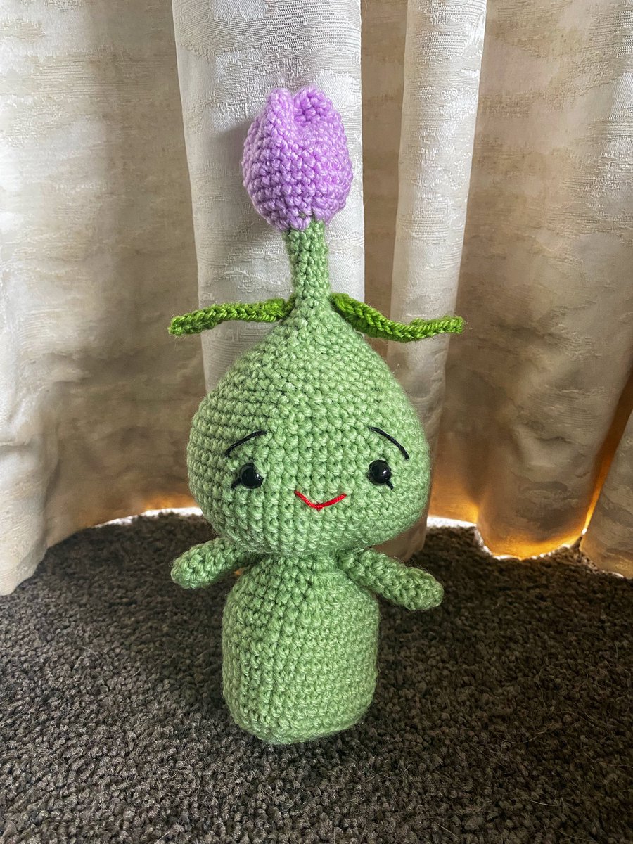 mylalalyfe's tweet image. It seems I do my best amigurimi work when I’m unwell! This Tulip Flower Bulb doll is my latest creation 🌷I’m thinking I’ll sit her in a pot and place her on my work desk ☺️

#perthblogger #perthbloggers #mylalalyfe #crochetinspiration #crochet #mumlife #mumblogger #perthmums