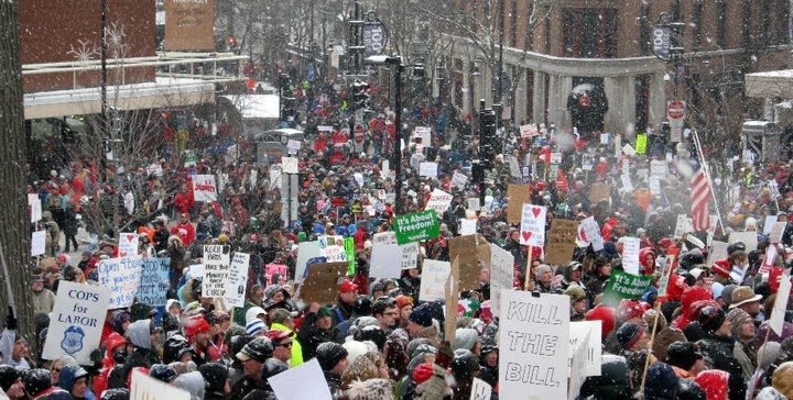 @RonPlacone More working class people in Milwaukee.
Madison more “progressive” but in a college town sort of way.

WI Capital 2011 during #WisconsinUprising