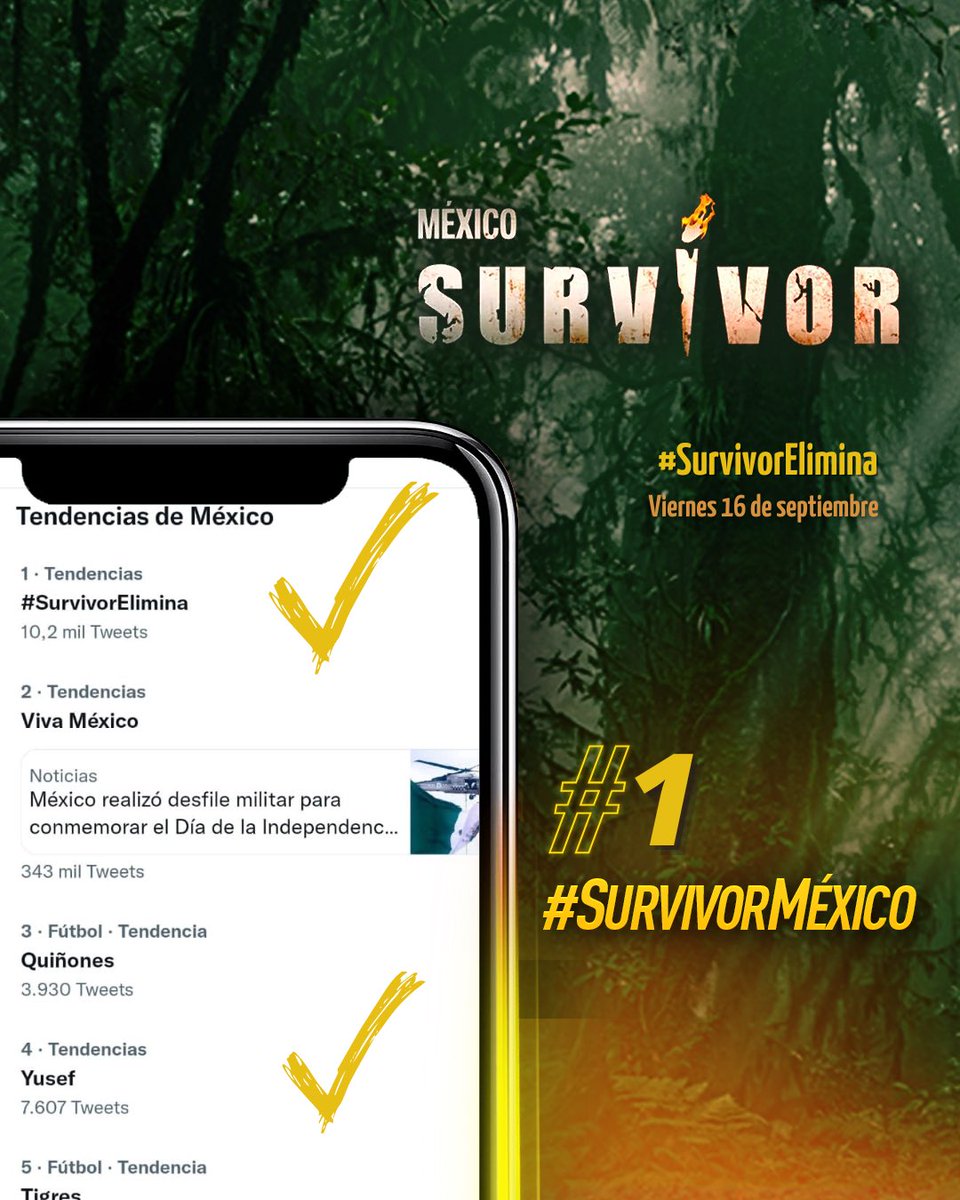 Survivor México tweet media