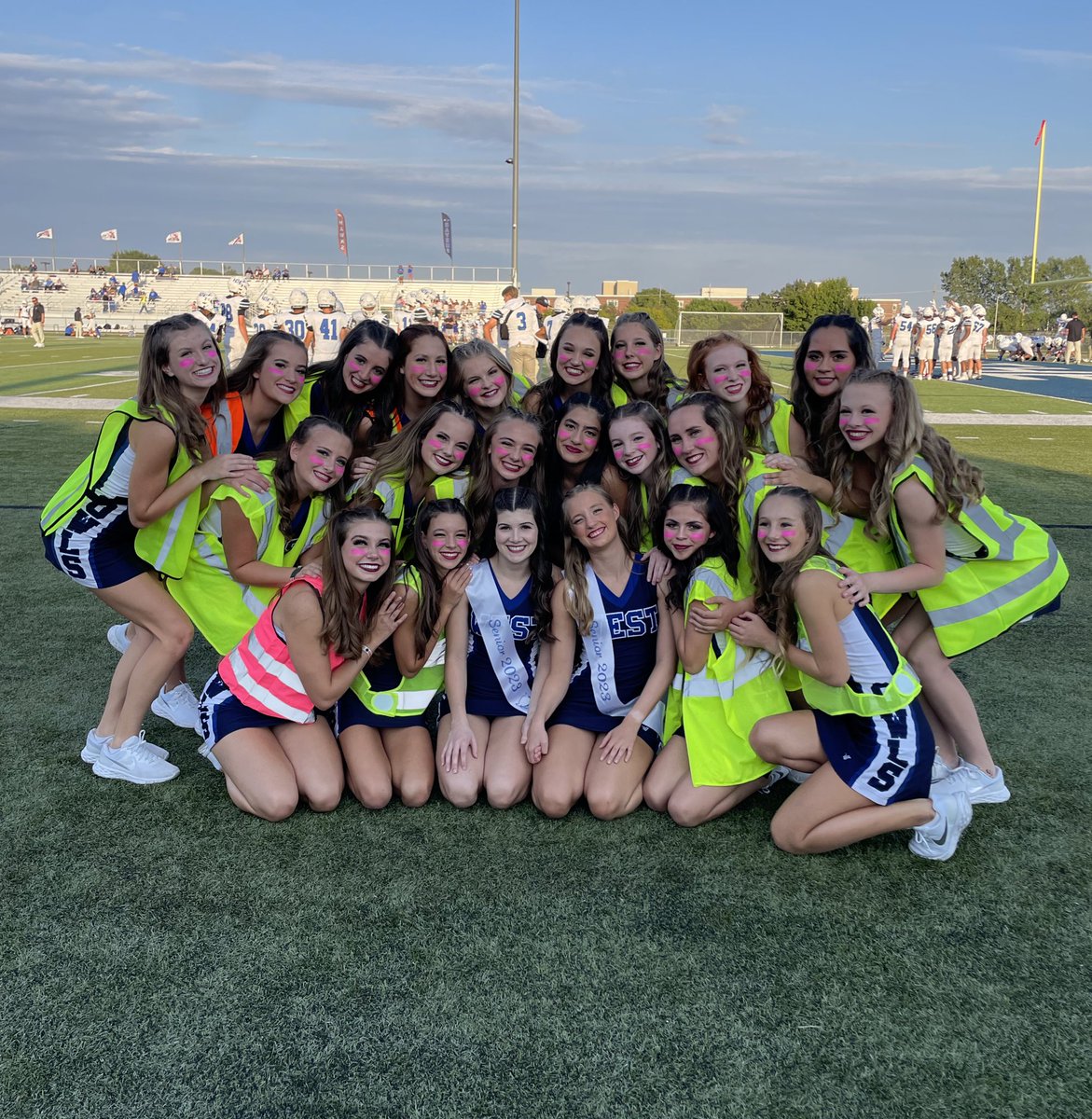 OWDanceTeam's tweet photo. Happy senior night 🤍💙 https://t.co/jANYvC6PGL