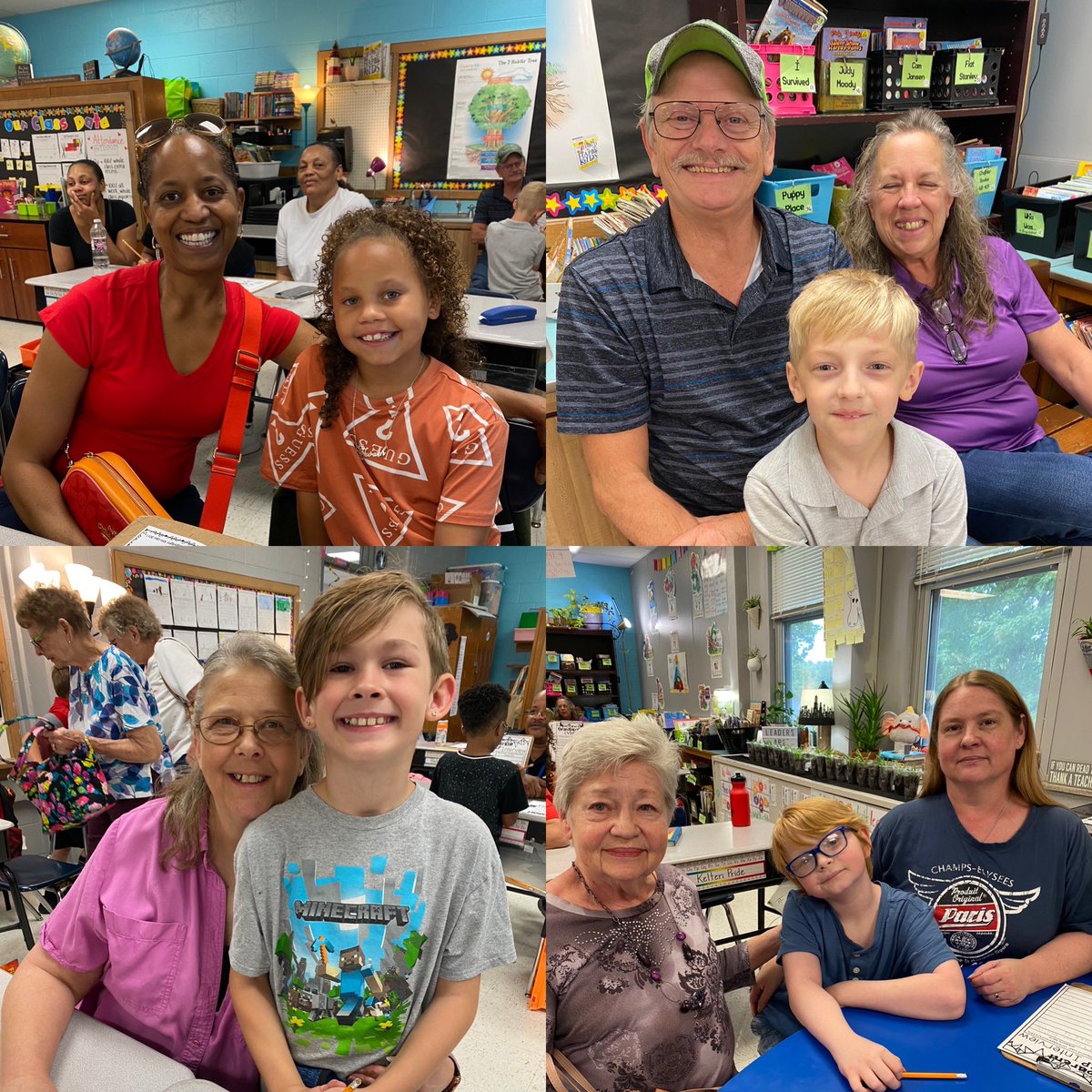 MrsKring's tweet photo. Grandparents day was amazing!! We had 18 special guest today! ππ @ISDSchools #lufflions #luffpride https://t.co/826uJklVrH