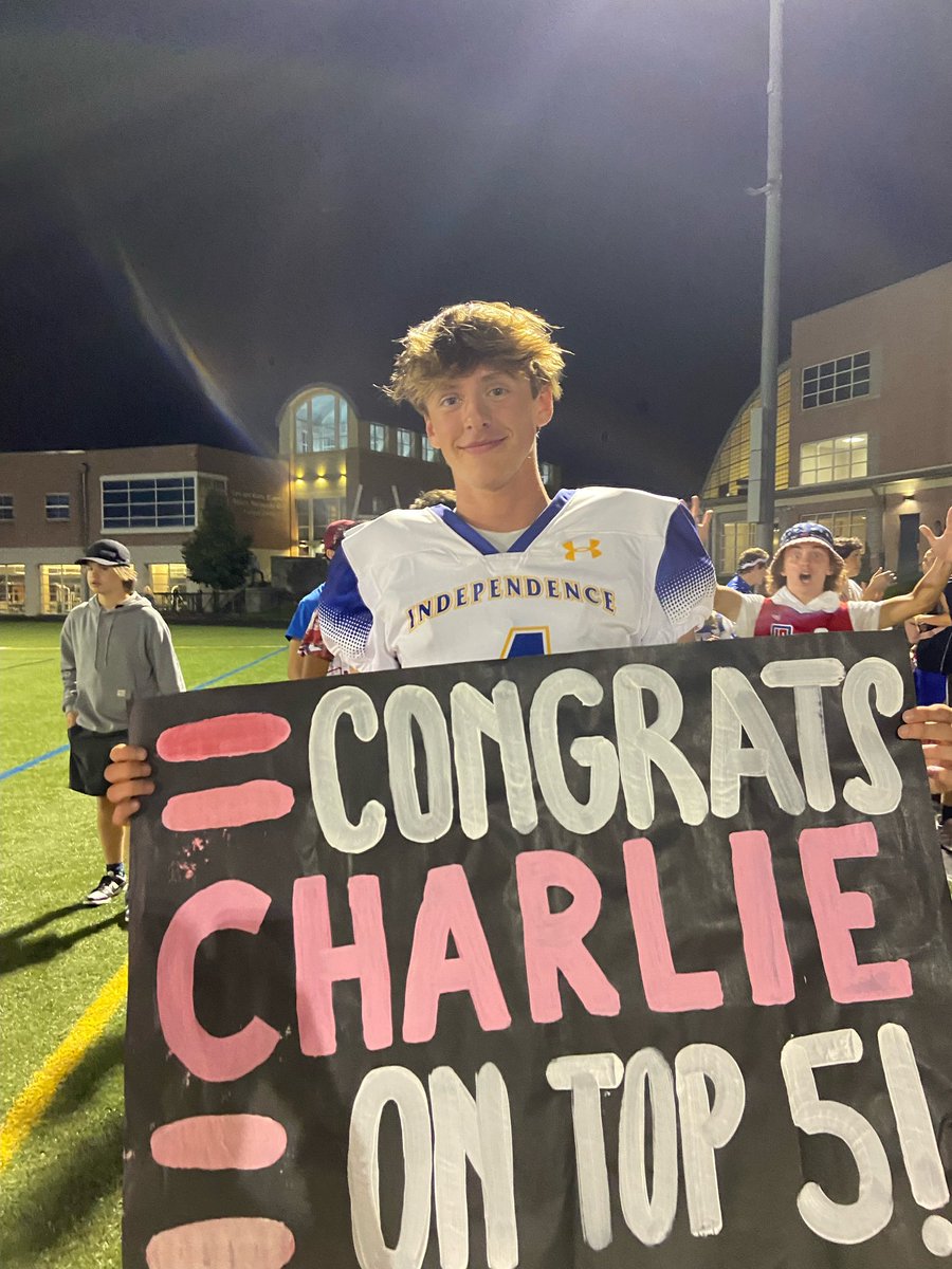 Congrats to Charlie McGreal on making top 5!!