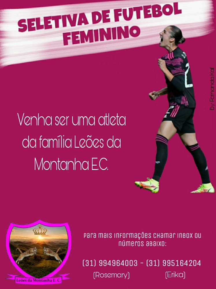 Venha fazer parte da família Leões da Montanha!