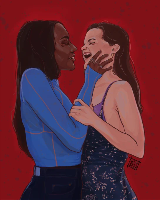 hi #BiCreators ! i'm jannel and i love recreating sapphic moments  