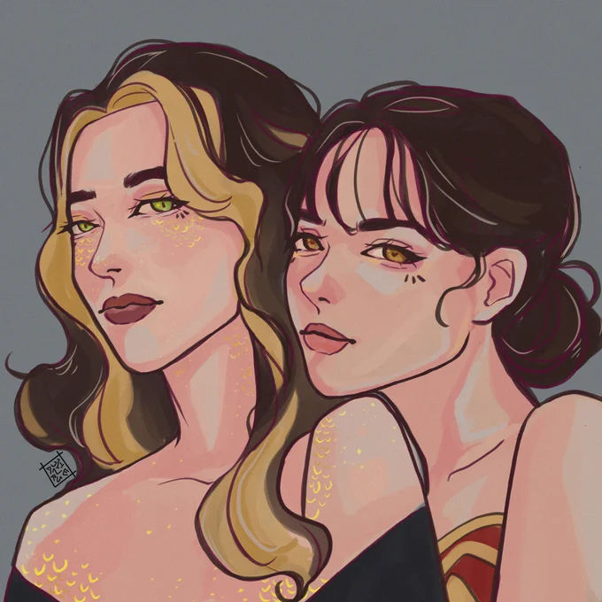 hi #BiCreators ! i'm jannel and i love recreating sapphic moments  