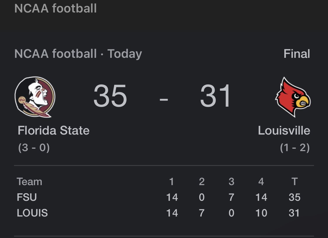 Please put some RESPECT on our Name! Go Noles! FSU with 3 wins in a row! #FSU #WereBack #GoNoles #FSUAlumni #FSUFootball #FloridaState