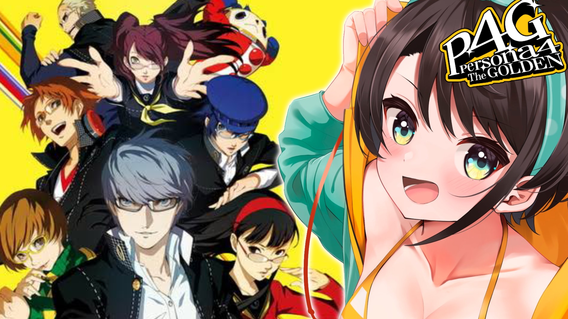 大空スバル ホロライブ 13 ペルソナ４ザ ゴールデンやるしゅばあああああああああああああああああああ Persona4 The Golden ネタバレ有り 今日１３時からはーー ペルソナ４ザゴールデン 今日も行くぞ