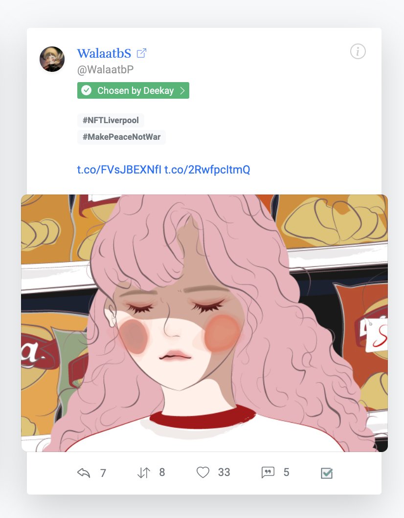 "Be kind" that was exhibited at @nftliverpool 2022 was just collected by @hailey_says_hi 😍❤️ Thank you soooooo much for your kind support, Hailey! I am greatly appreciate it 🙏 you really made my day ❤️😍🥰 Happy weekend! 🥰  

#NFTCommunity #NFTs