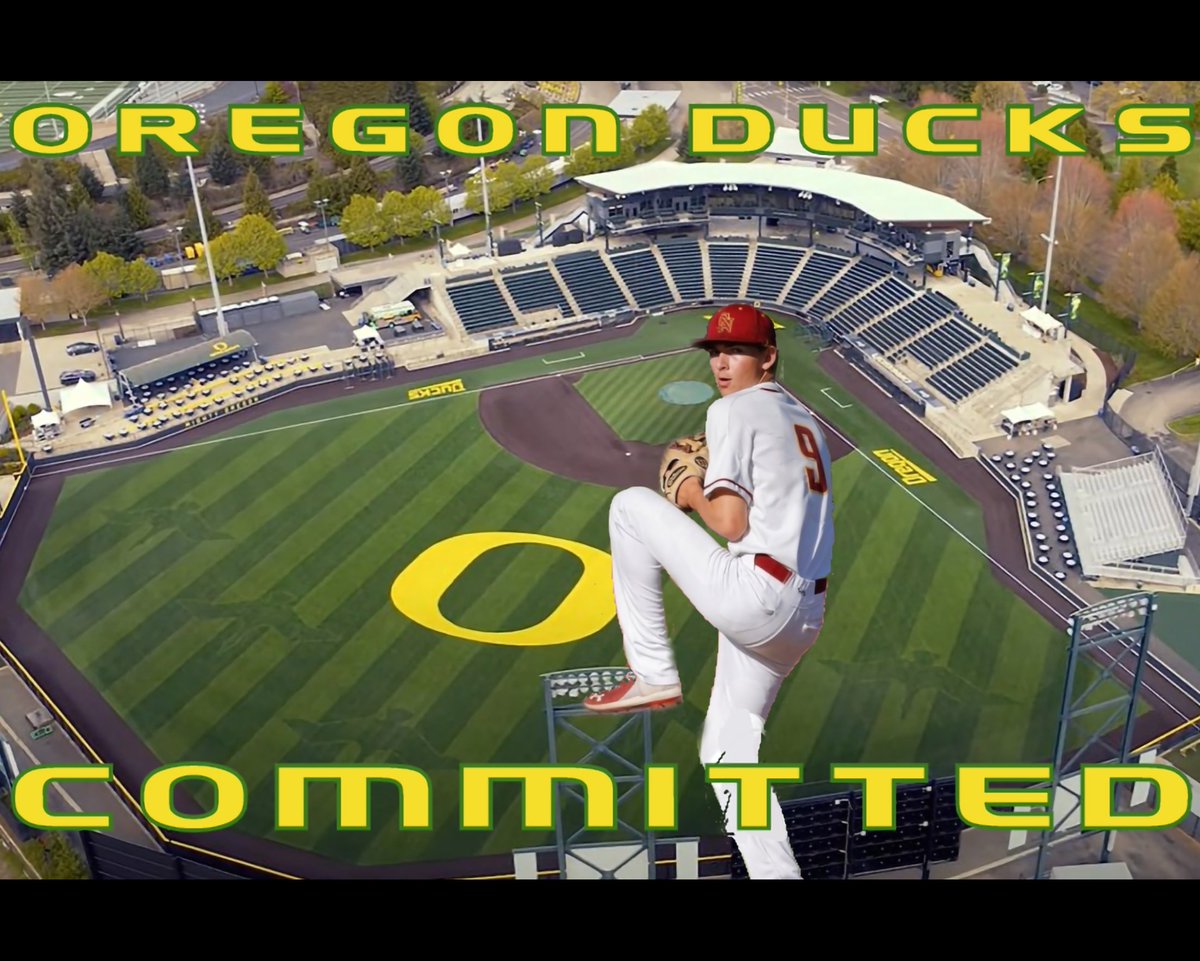 I'm excited and honored to announce my commitment to the University of Oregon. I want to thank my family and coaches who have supported and guided me. <a href="/OregonBaseball/">Oregon Duck Baseball</a> @Clemmens_PBR <a href="/Fbk1Kasey/">Kasey olenberger</a> <a href="/CNCardinals/">Cardinal Newman Athletics</a> <a href="/JoeyGomes21/">Joey Gomes</a> <a href="/JackMarder14/">Jack Marder</a>