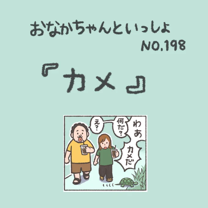 【New!】ボケ…だよね…??

#おなかちゃんといっしょ #漫画 #エッセイ漫画 #同棲 #カメ🐢 