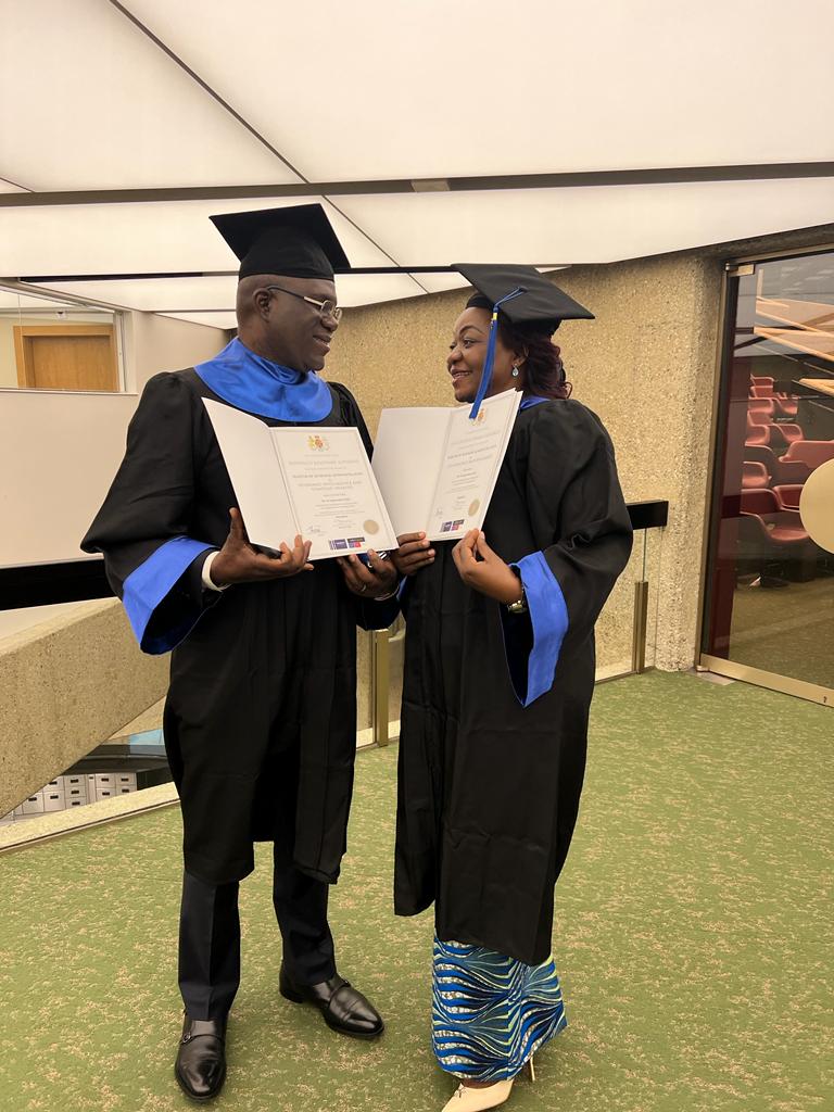 Fière de toi, Ami et Partenaire. Pour ton soutien indéfectible et ta détermination à aller jusqu'au Ensemble. Master en business administration,spécialisation : "Intelligence économique".
Mention : #GRANDE DISTINCTION.
#Congratulations 🌹👌👌