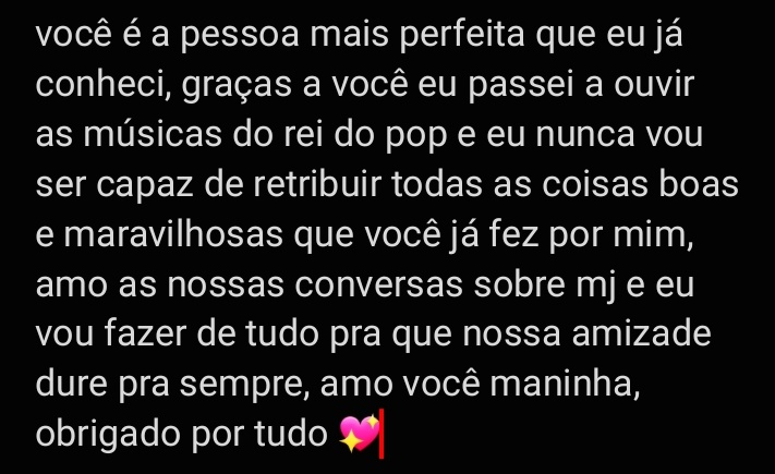 cdaMJFans's tweet photo. de: @spideyvander 
para: @bruglovers https://t.co/sL2KWSUS9E