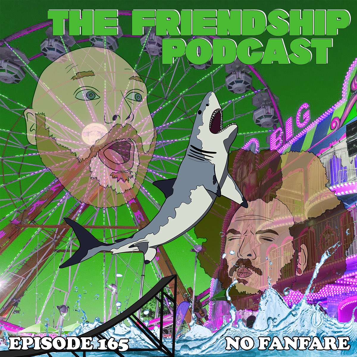 hellafriendship's tweet photo. aye, Episode 165 “No Fanfare” now available wherever youse guys get your podcasts. and of course our website (https://t.co/Z0Q5YAaM8H) this one goes out to everyone who hates folding laundry https://t.co/OWu2TTuKQG