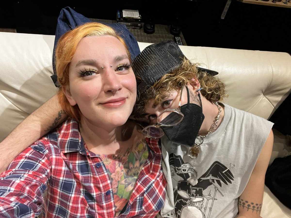 Had so much filming with <a href="/tali_wa/">Tali Tee 🥜🏳️‍⚧️</a> for <a href="/CrashPadSeries/">CrashPad Series</a> today!!!