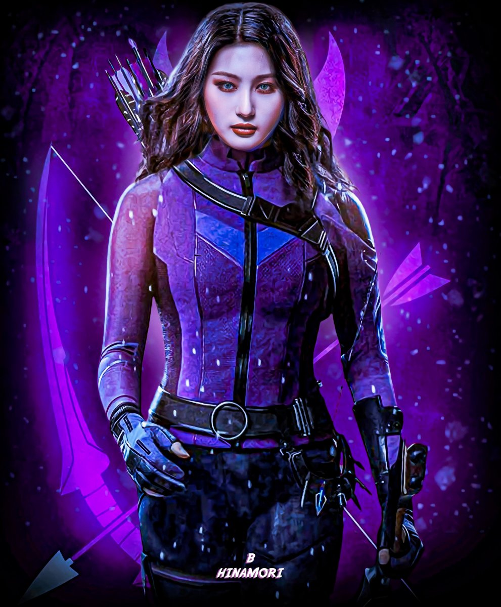 BloomHinamori's tweet photo. Siyeon Archer hawk - Edit
#Hawkeye 
#GaviaoArqueiro
#SIYEON
#katebishop 
#Marvel 
Canal:https://t.co/5xcO8Zfvgf https://t.co/Xep7qNtzz9