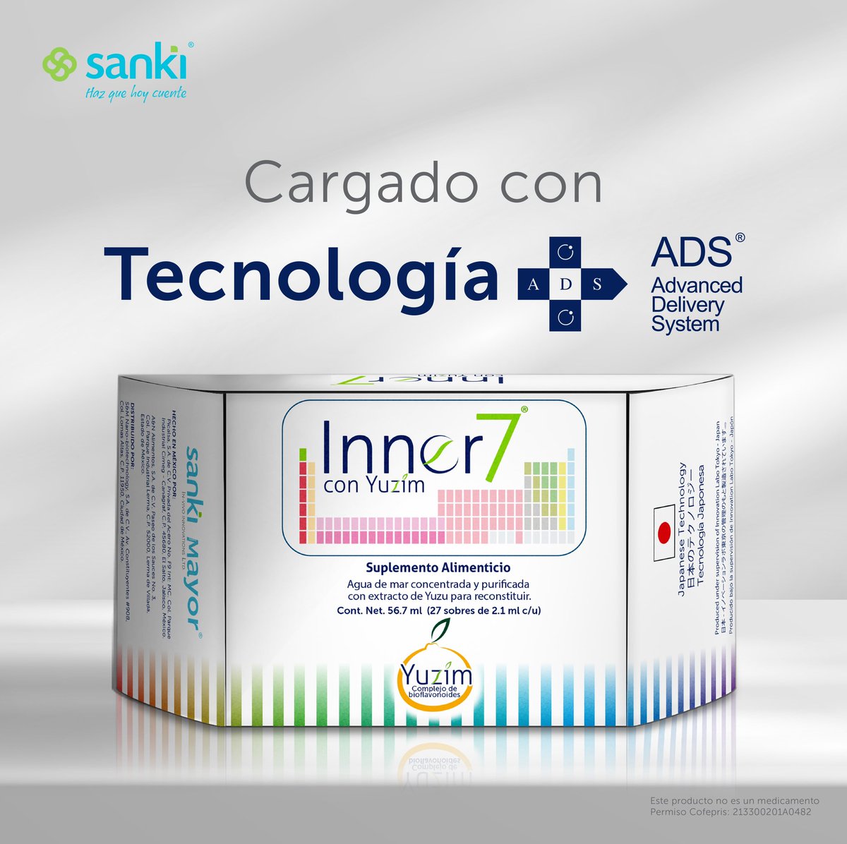 SankiGlobal's tweet photo. ¿Qué es la tecnología ADS de Sanki? 👩‍🔬

Advanced Delivery System permite la liberación controlada de ingredientes a lugares específicos del cuerpo a través de un recubrimiento especial, logrando una mejor asimilación para completar la energía natural de forma inteligente* https://t.co/lIIrXlkVsb