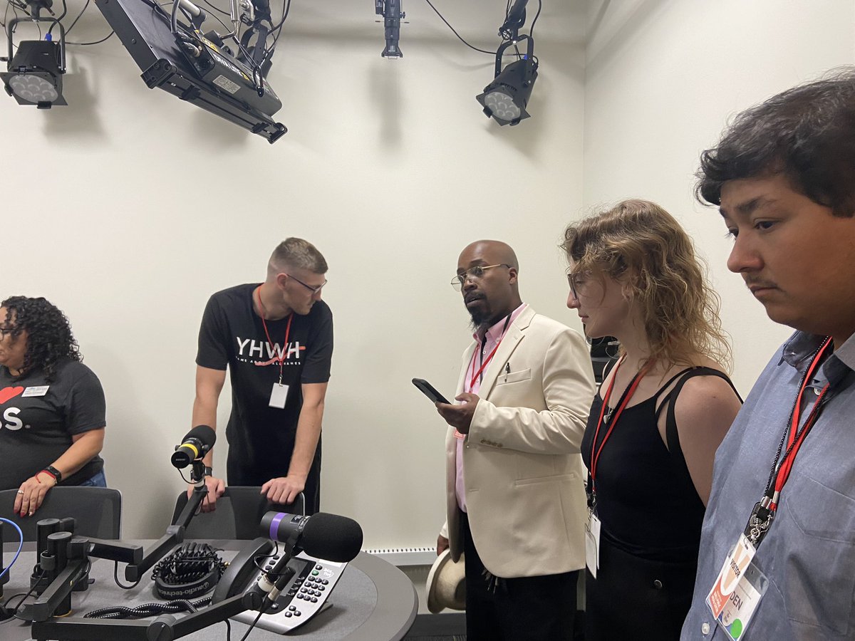 Today_CSUPueblo's tweet photo. SOCO Creative on their tour of Rocky Mountain Public Media in Denver, CO. https://t.co/DeAocsuBCk