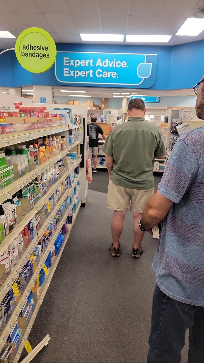 BLSSystems2010's tweet photo. @KarenSLynch @CVSHealth I find your idea of keeping patients and staff safe does not match your words. Help me understand why you deserve to lead any organization. I alone pay you over 2 million dollars a year as a cancer patient. This is what your stores look like. Shameful! https://t.co/JBE009aOtS