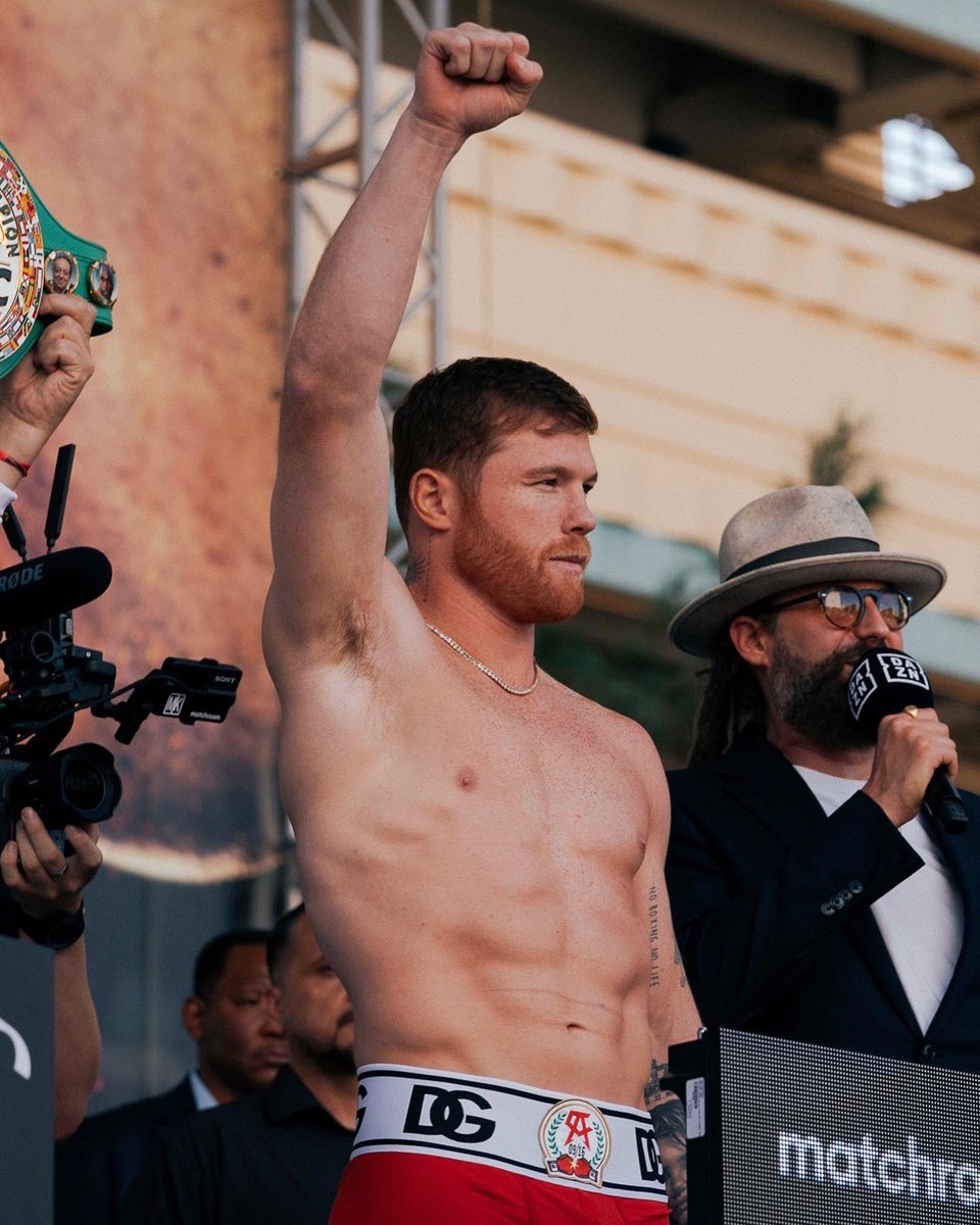 167.4 LBS ☑️ #CaneloGGG3