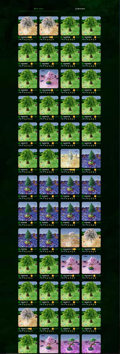 pandaman_214's tweet photo. I'm happy with passive income collection of Oak trees! $SPR #Seednation #OakWeekend @spring_gamefi @Hash_blockch https://t.co/z6d4WvupRw