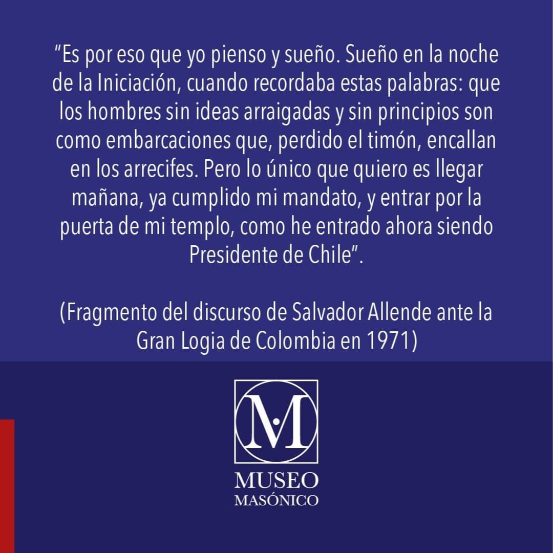 museomasonico's tweet photo. #Patrimonio #Masonería #Museo #SalvadorAllende https://t.co/EWUy8j9sT3