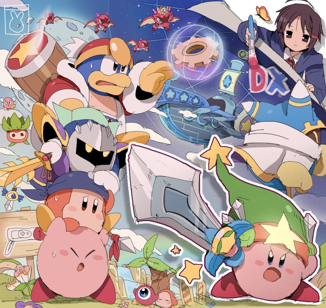 Kirby's Return to Dreamland Wii, image size:1142x1081