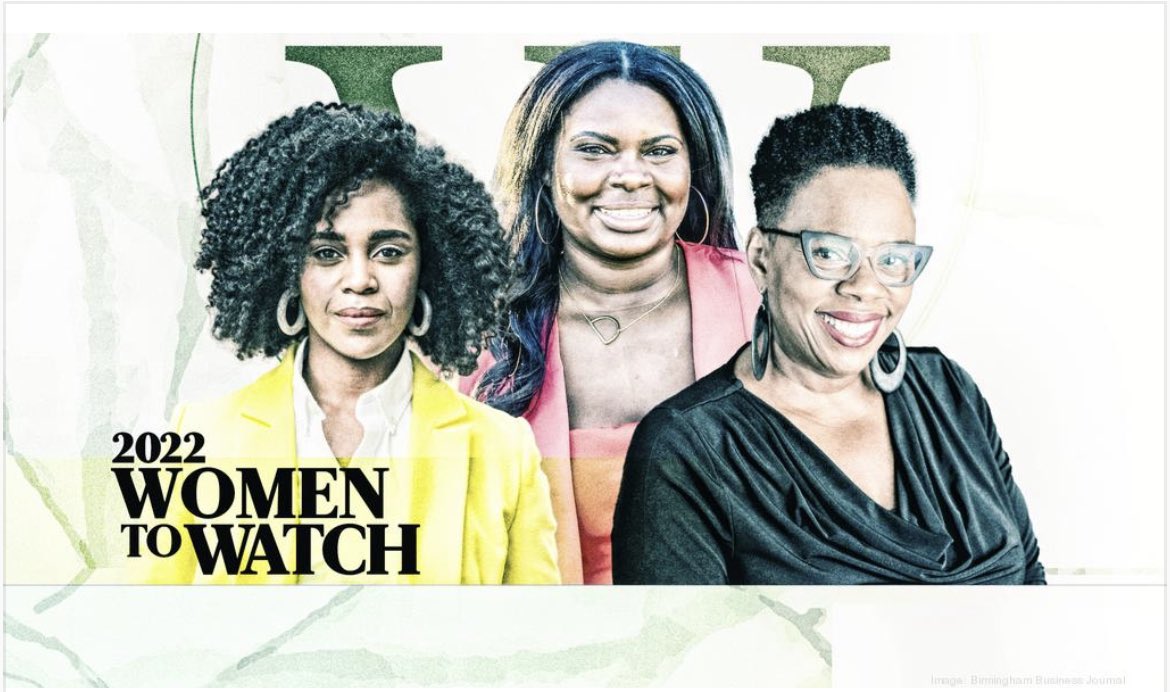 DanielleJTate's tweet photo. Blessed to be chosen as one of @bhambizjrnl’s Women to Watch for 2022! So grateful to be honored alongside other fab females in my city    #business #businessjournal #birmingham #womentowatch  #sports #womeninsports https://t.co/vl80KLDDoP https://t.co/ygd9T8uYjV