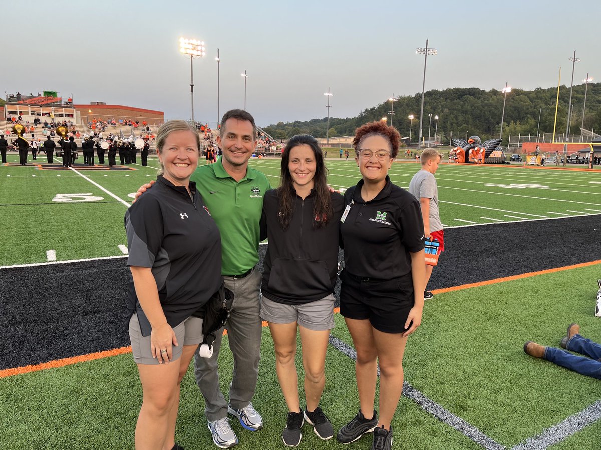 ⁦<a href="/MUSportsMed/">MarshallSportsMed</a>⁩ supporting CMHS at S. Charleston