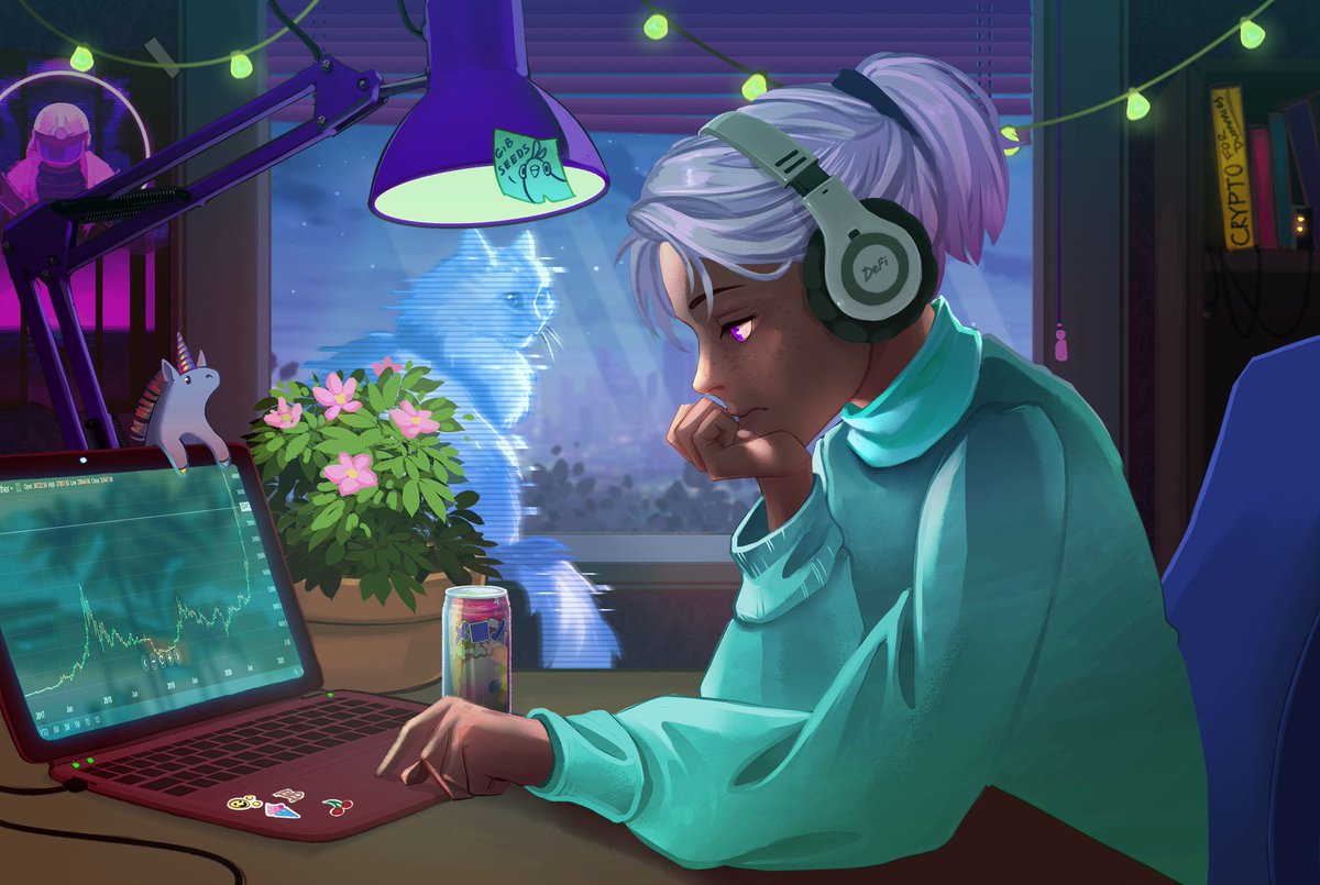 DefiGirlsNFT's tweet photo. The rarest DeFi Girl #NFT trait is the Holo Kitty - with less than a 1% chance of appearing!

With over 200 assets and over a QUINTILLION possible combinations though, EVERY DeFi Girl #LooksRare!

Our Free Mint begins in 1 week - secure your spot at https://t.co/uHGmEkgVSh! https://t.co/VCcgWQvRhD