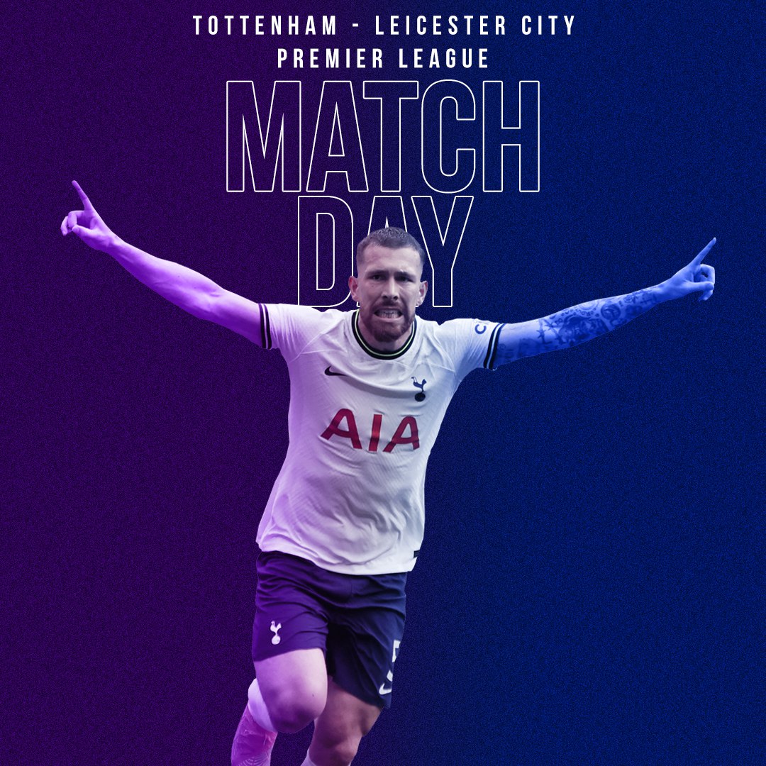 🛑 𝙁𝙍𝙄𝙀𝙉𝘿𝙇𝙔 𝙍𝙀𝙈𝙄𝙉𝘿𝙀𝙍 🛑

🏆  Fecha 8 - Premier League
🗓  MAÑANA - 17 de Septiembre 
🆚  Leicester City
🏟  Tottenham Hotspur Stadium 
⏰  13:30 h 🇦🇷

📺 ESPN / Star +

Partido para plantar cara luego de la derrota por Champions.

 #TOTLEI #COYS