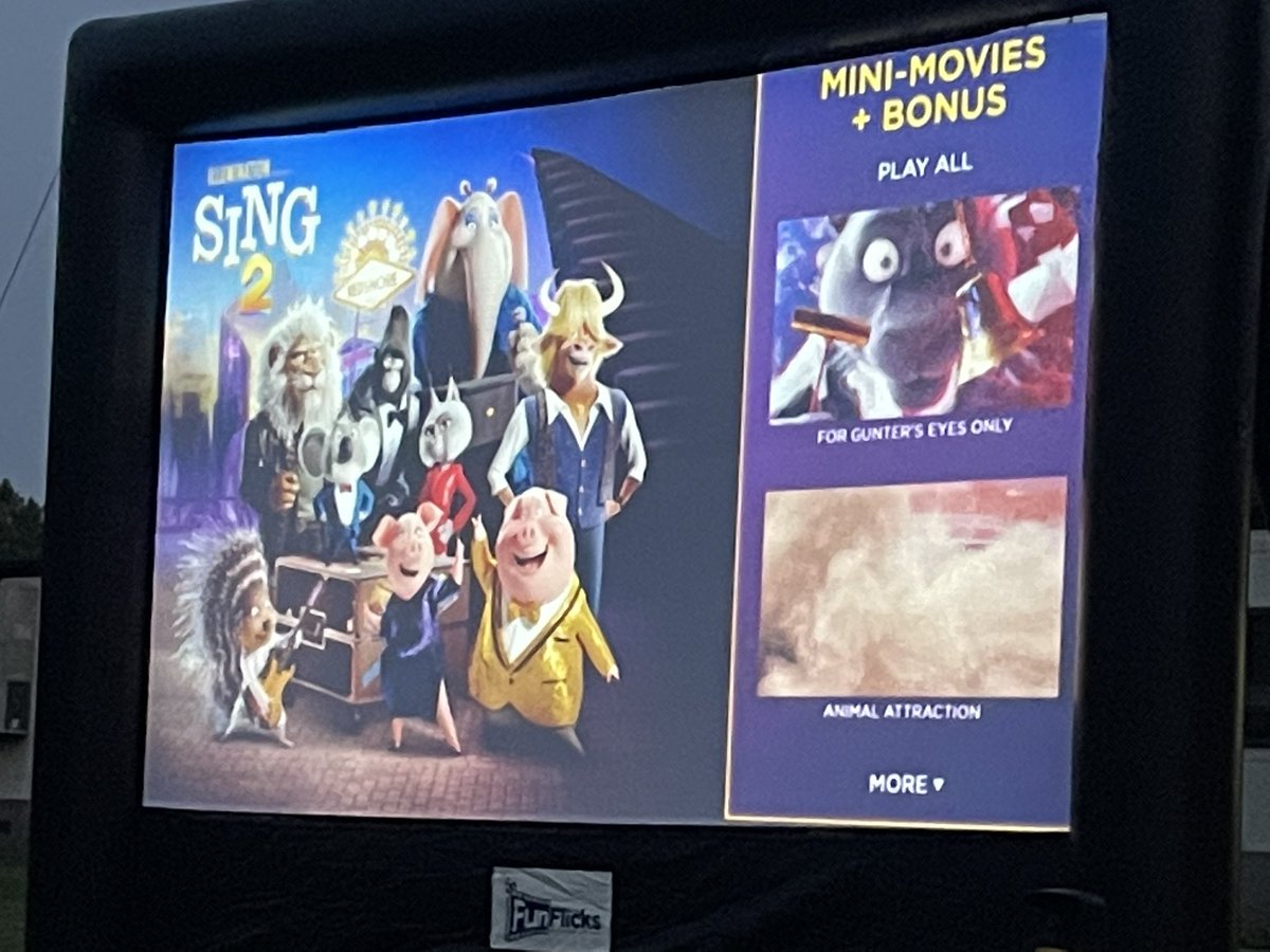 The fan favorite CRS Movie Night is in full swing thanks to the <a href="/CRS_PTA/">Churchill Road PTA</a>. Hope everyone enjoyed their night watching Sing 2. Have a great weekend Bobcats.