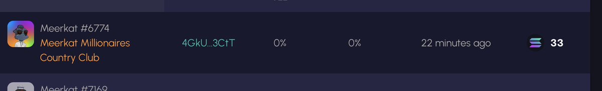 🚨🚨🚨 33 SOL SALE!!!🚨🚨🚨

More <a href="/mmccsolana/">𝐌𝐞𝐞𝐫𝐤𝐚𝐭 𝐌𝐢𝐥𝐥𝐢𝐨𝐧𝐚𝐢𝐫𝐞𝐬 𝐂𝐂 ⁴²⁰⁶⁹</a> rares getting sniped 🎯

How many will it take for CT to notice? 

What an amazing 🤖 Kat!

//⛳️🍻//

#BRRR #MeerkatMob #MeerkatMillionaires