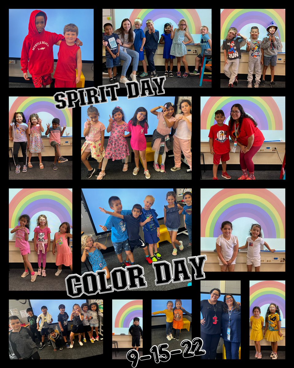 Spirit Day Fun! 🎨 Color Day! #SiSePuede #YesWeCan #FuerzaMac #MacStrong #WeAre54