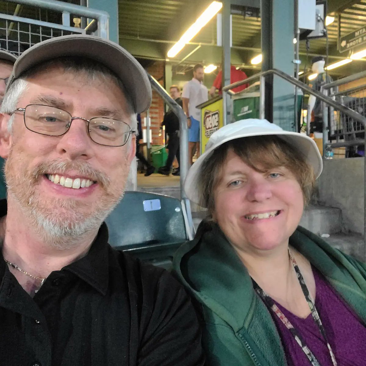 brian_bonafitz's tweet photo. #TakeMeOutToTheBallgame!! Enjoying a night out at TD Bank Park watching @SOMPatriots!! Hope you're all enjoying your evening! #FridayNightFitz #Weekend #FitzGirlsRule #Baseball #BoundBrookNJ #BeerMe https://t.co/wCzErPCDRO