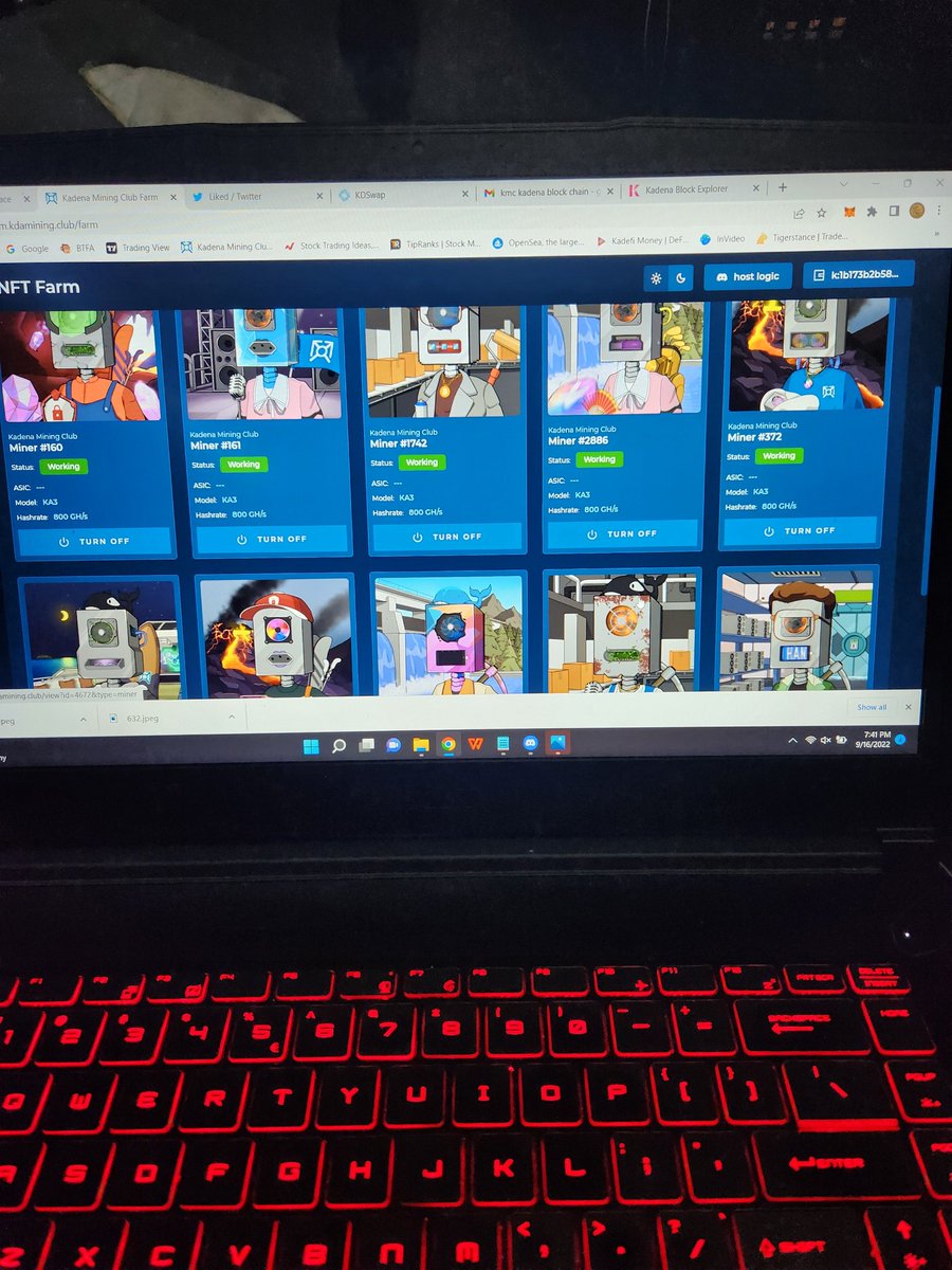 Isn't this a thing of beauty!! All this hard work <a href="/KDAMiningClub/">Kadena Mining Club</a> has put in.. all the hard work and time we each have put in.. such a beautiful sight!!