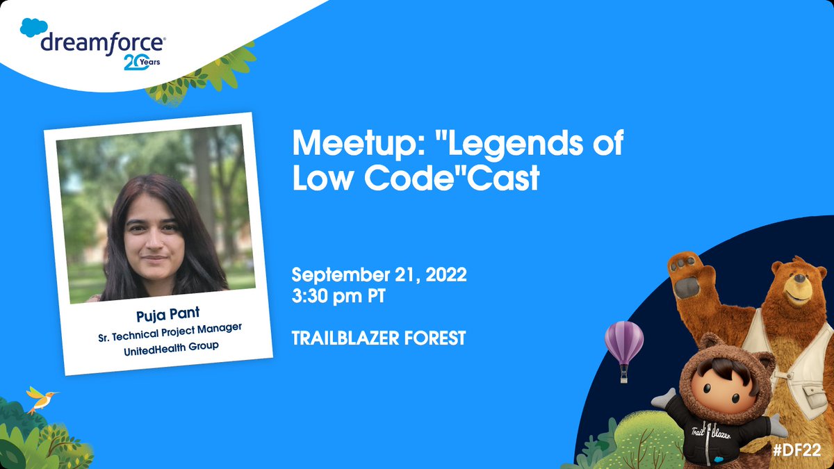 Excited and nervous about my first ever Dreamforce experience. If you are there come swing by to learn about how 9 trailblazers came together to build a non-profit solution all under 2 days <a href="/itsmejanet_e/">Janet Elliott</a> <a href="/susanthayer/">Susan Thayer</a> <a href="/rick_arthur/">Rick Arthur</a> @LisaMalmanger <a href="/SisoNtuli/">Sibusiso V. Ntuli 🇿🇦</a> @ChrisAtMK <a href="/TechieZach/">Zachary Banks</a>