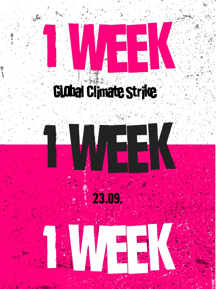 FFFUnitedStates's tweet photo. 📢 1 week until the next Global Climate Strike for climate reparations and justice!! 📢

Find a strike near you at https://t.co/Vmo3WPn6nq

No strike near you, start one! Let us know and we'll help you!

#PeopleNotProfit #ClimateStrike https://t.co/vpWavqDkoU