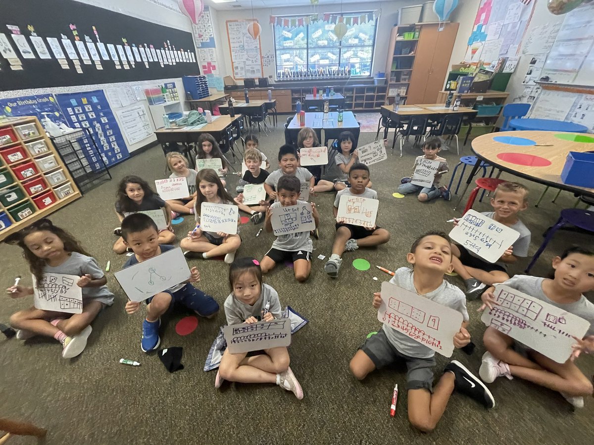 Representing numbers like a boss! #fisdlearns <a href="/PurefoyElem/">Purefoy Elementary</a>