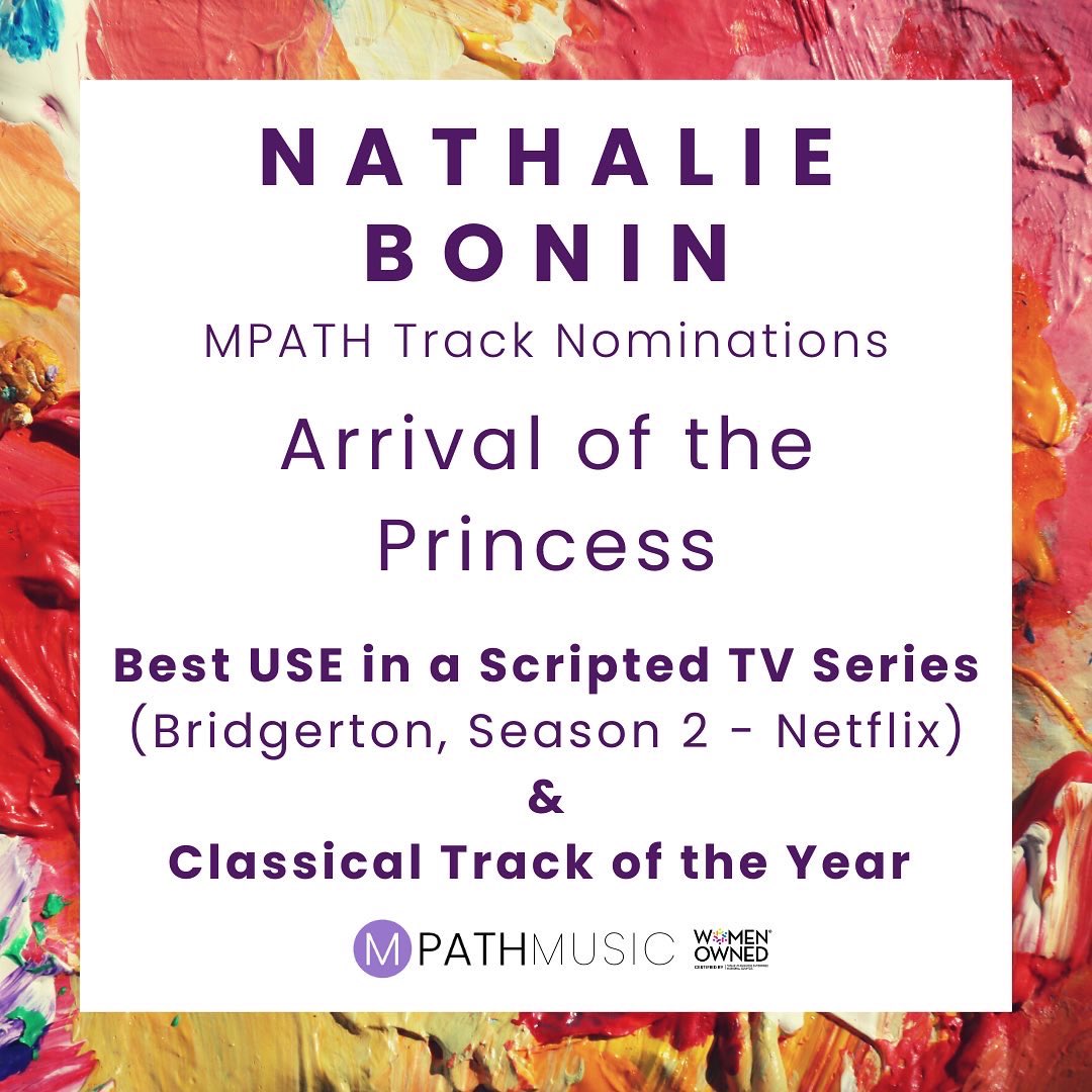 MPATH congratulates <a href="/NBonin/">Nathalie Bonin</a> on her Mark Awards Nominations at @thePMAmusic for her MPATH track, Arrival of The Princess! #PMC2022 

apmmusic.com/albums/MPATH_M…