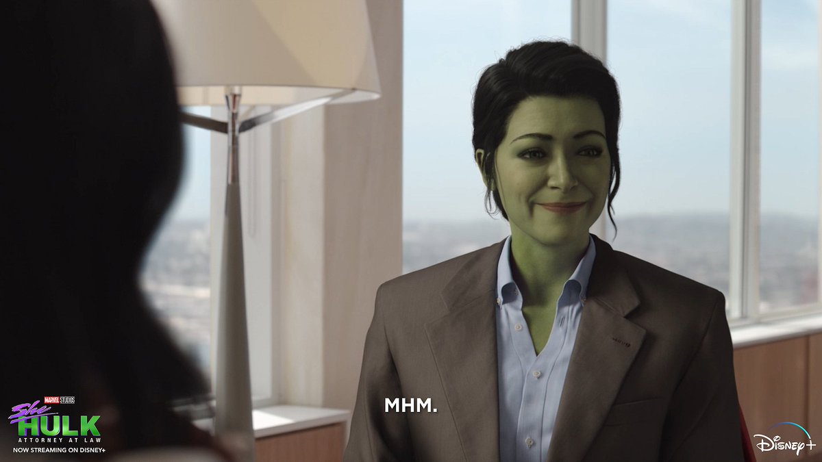 MarvelStudios's tweet photo. *Note to self: trademark pseudonym.

Episode Five of Marvel Studios' #SheHulk: Attorney at Law is now streaming on @DisneyPlus. https://t.co/3YCSjS11ok