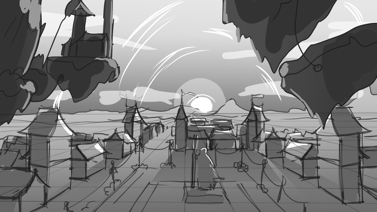 I suck at drawing backgrounds overall

but these ones turned out really cool :> 